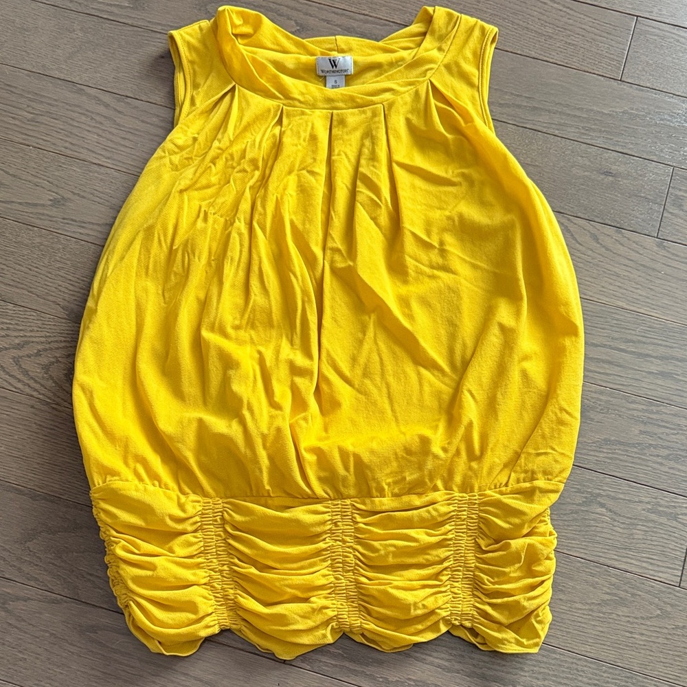 Vibrant Yellow tank